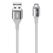 Dura tek Micro-USB ケーブル1.2m シルバー F2CU051BT04-SLV