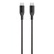 Dura tek USBCtoCケーブル1.2m ブラック F2CU050BT04-BLK
