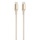 Dura tek USBCtoCケーブル1.2m ゴールド F2CU050BT04-GLD