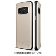 グリップハイブリッド ポリカーボネイト・TPUハイブリッドケース for GALAXY S8 メープルゴールド EL_S8NCSDLGH_GD
