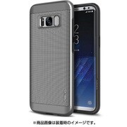 スリムメタプロMIL ポリカーボネイト・TPUハイブリッドケース for GALAXY S8 チタニウムシルバー OB_G8NCSDLSM_SV