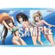 ストライク・ザ・ブラッドII キャラクター万能ラバーマット 海辺 [短辺約370×長辺約520×厚さ約2mm]