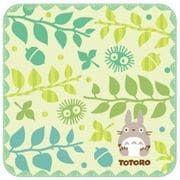 となりのトトロ 小枝の中で ミニタオル グリーン [キャラクターグッズ]