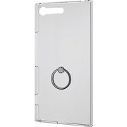 PM-XXZPPVRSBKC [docomo Xperia XZ Premium SO-04J シェルカバー リング付き クリア/ブラック]