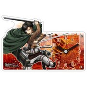 進撃の巨人 アクリルクロック リヴァイ ver.
