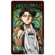 進撃の巨人 光るICカードステッカー リヴァイ ver.