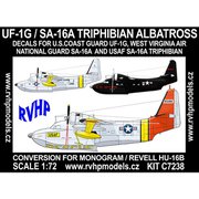 RVHC7238 [1/72 レジン製改造パーツ UF-1G/SA-16A アルバトロス対潜哨戒機 改造パーツセット (米沿岸警備隊、米空軍)]