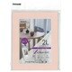 Vカットペーパースタンド 差込式 2Lサイズ ピンク VPS-2L-P