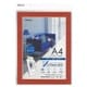 Vカットペーパースタンド 差込式 A4サイズ レッド VPS-A4-R