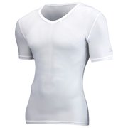 ゼロフィット Z/Fコールドスキン ショート/Vネック ホワイト XL
