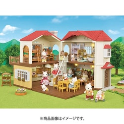 EPOCH - 美品　エポック社　シルバニアファミリー　赤い屋根のお家 あかりの灯る大きなお家　家具　セット 楽天市場】エポック社 シルバニアファミリー ハ-44 あかりの灯る