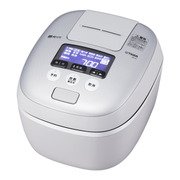 圧力IH炊飯器 炊きたて 熱流&熱封土鍋コーティング 5.5合炊き ホワイトグレー JPC-A101 WH