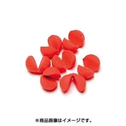 ゴムコートガン玉 5 赤 [シンカー･オモリ 磯・堤防釣り用]
