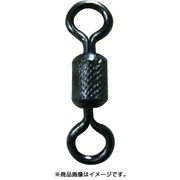 ローリングサルカン 50個入り 4号 ブラックニッケル [スイベル]