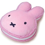 ミッフィー マカロンクッション ピンク