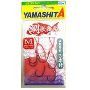 鯛歌舞楽 波動替針 3本針 S [仕掛け 船用]