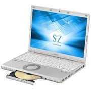 Let's note(レッツノート) SZ6シリーズ/12.1型/Core i7-7500U/SSD128GB+HDD1TB/メモリ8GB/DVDスーパーマルチドライブ/Windows 10 Pro 64ビット/Office Home and Business Premium/シルバー CF-SZ6CDAQR