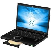 Let's note(レッツノート) SZ6シリーズ/12.1型/Core i7-7500U/SSD256GB/メモリ8GB/DVDスーパーマルチドライブ/Windows 10 Pro 64ビット/Office Home and Business Premium/LTE対応/ブラック CF-SZ6CFMQR