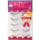 5ペア Ripiれるまつげ ピュアミックス 黒×茶