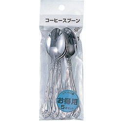 ステンレスコーヒースプーン 5PCS