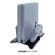 PS4 Slim/PS4 Pro用 縦置きスタンド＋コントローラー (充電ケーブル付き)