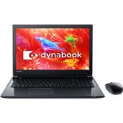 dynabook T55/15.6インチ/Corei5-7200U/メモリ8GB/HDD1TB/ブルーレイディスクドライブ/Office Home & Business Premium プラス Office 365 サービス/プレシャスブラック/ヨドバシオリジナル PT55DBD-BJA2