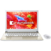 dynabook T55/15.6インチ/Corei5-7200U/メモリ8GB/HDD1TB/ブルーレイディスクドライブ/Office Home & Business Premium プラス Office 365 サービス/サテンゴールド/ヨドバシオリジナル PT55DGD-BJA2