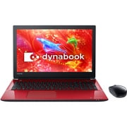 dynabook T45/15.6インチ/Corei3-7100U/メモリ8GB/HDD1TB/DVDスーパーマルチドライブ/Office Home & Business Premium プラス Office 365 サービス/モデナレッド/ヨドバシオリジナル PT45DRD-SJA2
