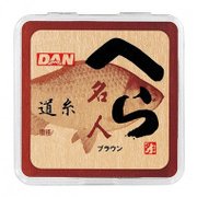 ヘラ名人道糸 ブラウン 50m 1.5号