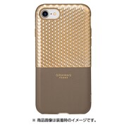 FLC2007CG [GRAMAS FEMME Hex Hybrid Case for iPhone 7 バックカバーケース シャンパン]
