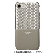 FLC2007SL [GRAMAS FEMME Hex Hybrid Case for iPhone 7 バックカバーケース シルバー]