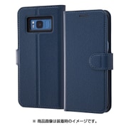 Galaxy S8 手帳型ケース シンプル マグネット ダークネイビー RT-GS8ELC1/DN