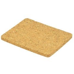 オーブンシェフ コルク鍋敷 角型 17×14cm HB-3450
