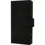 BL-PC15HU-BK [HUAWEI P10 Plus用 帆布 手帳型 ケース スタンド機能 ブラック]