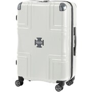 スーツケース 旅行日数目安：2～3泊 54L/64L（拡張時） TSAロック搭載 背面収納付 真静キャスター採用 マットアイボリー M1001-Z58-MAT-IV