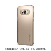 Galaxy S8 用ケース Galaxy S8 Thin Fit Gold Maple