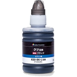 互換インクボトル エプソン クツ KSU-BK-L ブラック 140ml CT-EKSUBKL