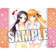 キャラクター万能ラバーマット Charlotte 柚咲＆歩未 [トレーディングカード用品]