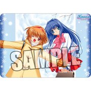 キャラクター万能ラバーマット Kanon あゆ＆名雪 [トレーディングカード用品]
