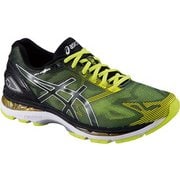 TJG753-9007 [GEL-NIMBUS 19-SW ランニングシューズ メンズ 26.0cm ブラック×フラッシュイエロー]