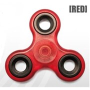 スケルトンハンドスピナー レッド