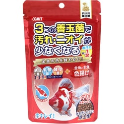 金魚の主食 納豆菌 色揚げ 中粒 90g