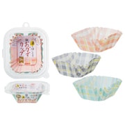 スイトールおかずカップ チェック長四角 15P