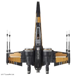 1/72 ブーステッド・Xウイング・ファイター ポー専用機 STAR WARS(スター・ウォーズ) エピソード8/最後のジェダイ プラモデル バンダイ