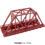 R088 [Zゲージ 単線トラス鉄橋 短 赤]