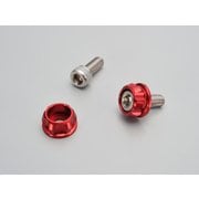 ナンバーホルダーセット M6 レッド 91945
