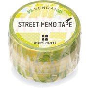 マスキングテープ STREET MEMO TAPE 仙台
