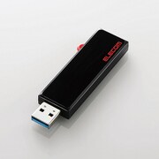 スライド式USBメモリ USB3.1(Gen1) セキュリティ機能対応 32GB ブラック MF-KCU3A32GBK