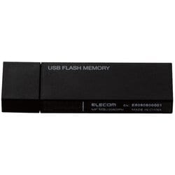 エレコム MF-MSU2B16GBK キャップ式USBメモリ ブラック 16GB
