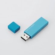 USBメモリ USB2.0 セキュリティ機能対応 キャップ式 32GB ブルー MF-MSU2B32GBU